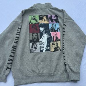New in Bag - Taylor Swift Eras Tour 1/4 Zip Sweatshirt - Medium